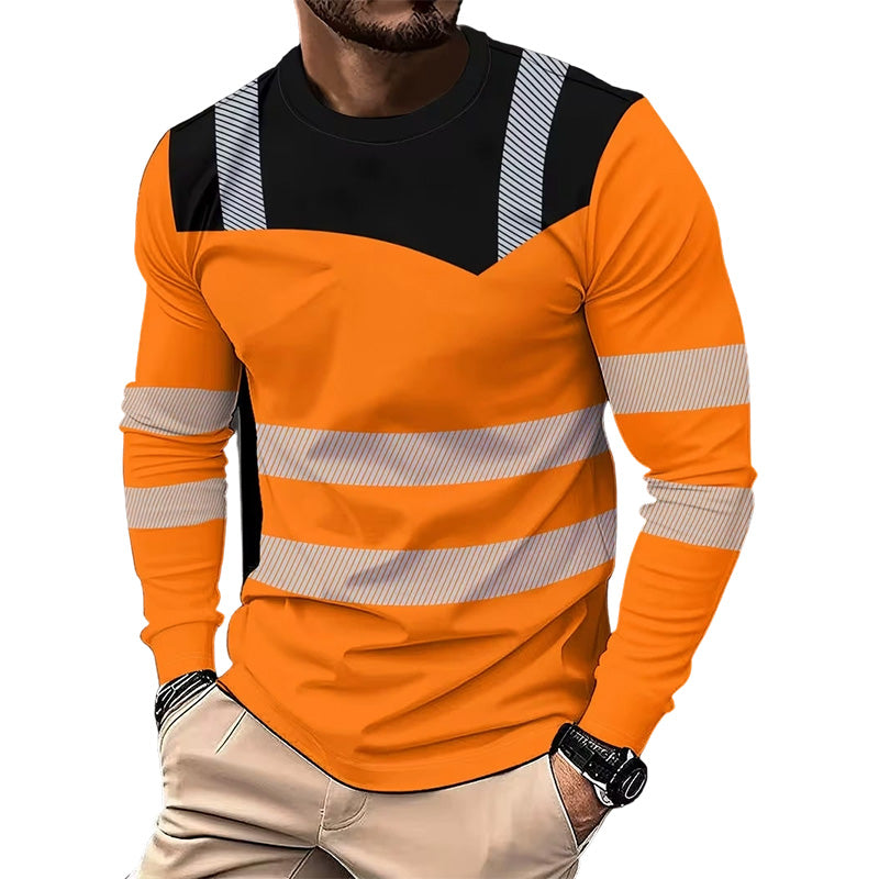👕 55% RABATT! 🏃‍♂️ Sportliches Herren-Longsleeve – Feuchtigkeitsableitend & mit dezentem Print – Perfekt für aktive Tage, Joggen oder Freizeit – atmungsaktiv und bequem 🌿