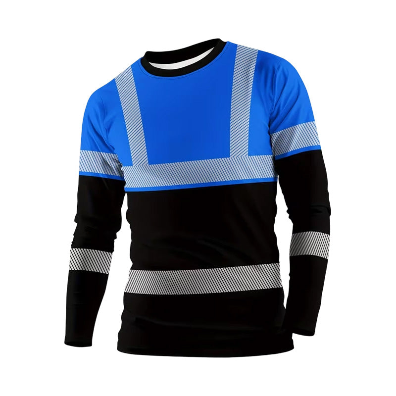 👕 55% RABATT! 🏃‍♂️ Sportliches Herren-Longsleeve – Feuchtigkeitsableitend & mit dezentem Print – Perfekt für aktive Tage, Joggen oder Freizeit – atmungsaktiv und bequem 🌿
