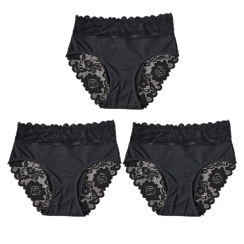 📢📢50 % RABATT !! ⏰Weiche, atmungsaktive Spitzen-Slips für Damen