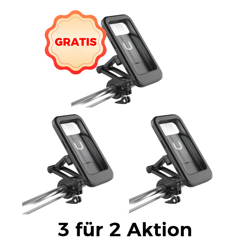 Universelle wasserdichte Handyhalterung für Fahrrad & Motorrad