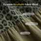 Damen Boho-Maxikleid mit Leopardenmuster