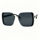 Randlose quadratische Oversize-Sonnenbrille