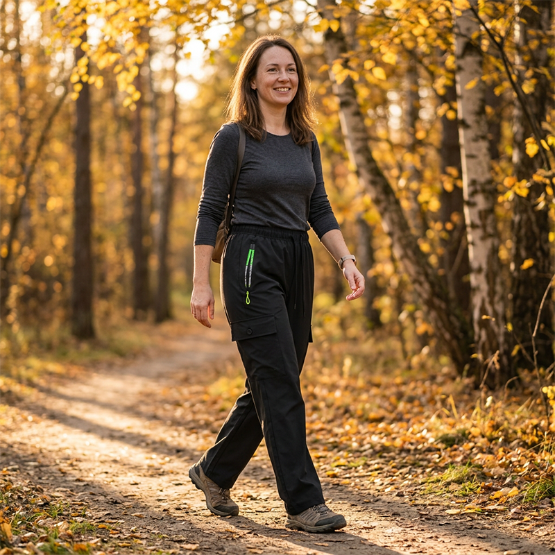 👖 60% RABATT! 💥 Vintage-Cargohose für Damen mit Taschen – Lockere Passform & atmungsaktiv – Verstellbarer Bund, perfekt für Alltag, Reisen oder Outdoor – stilvoll und praktisch ✨