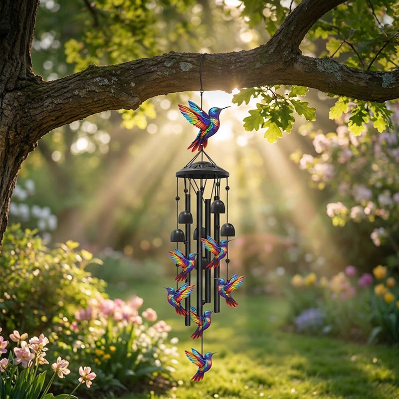 📢📢 40 % RABATT !! ⏰Vintage-Metall-Windspiel für den Garten – Als Gedenkklang, wetterfest & dekorativ, ideal für Terrasse, Balkon & Ruhezonen 🌿✨