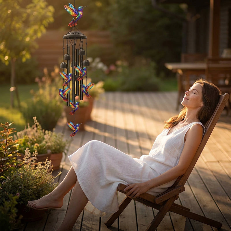 📢📢 40 % RABATT !! ⏰Vintage-Metall-Windspiel für den Garten – Als Gedenkklang, wetterfest & dekorativ, ideal für Terrasse, Balkon & Ruhezonen 🌿✨