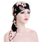 👒 OFFRE LIMITÉE : 50 % DE RÉDUCTION ! ✨ Turban prêt-à-porter pour femme à motif floral – doux, extensible, polyvalent 🌸