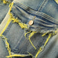 👖Klassische Stretch-Jeans mit ausgestelltem Bein für Herren – Vintage-Wash & Patchwork