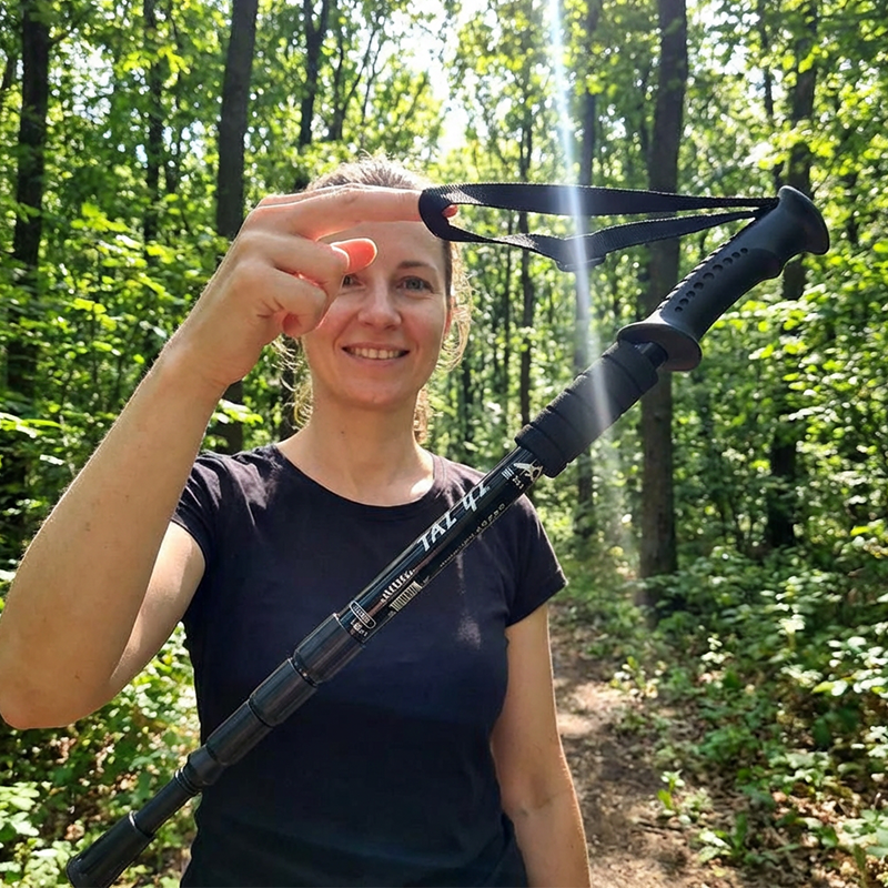 💥Heißer Verkauf 50% Rabatt🔥🦯🏔️Trekkingstock 3in1 – längenverstellbar, stoßgedämpft, Alu 6160💪🎯Kompakt & ergonomisch – für Auf- & Abstieg, Gelenkschutz & Rucksack-Tour.