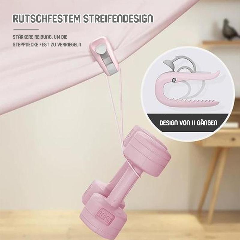 12er-Pack, nadelfreie, rutschfeste Befestigungsklammern