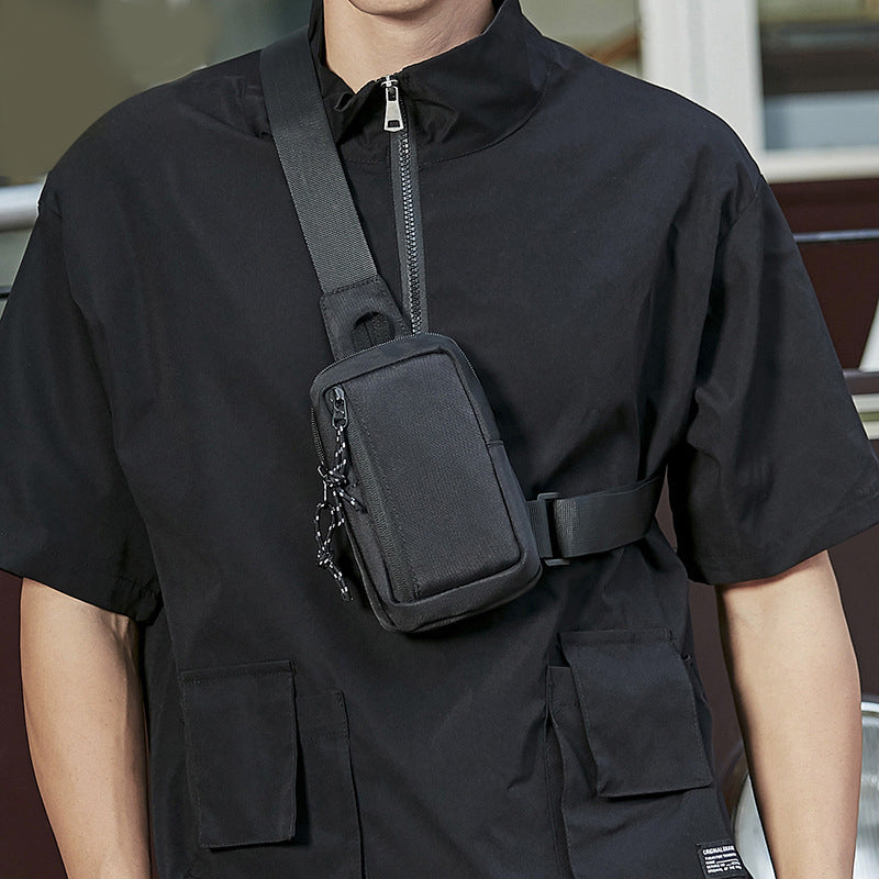 🏙️ Leichte Crossbody-Tasche im urbanen Stil – strapazierfähiges Material, verstellbarer Gurt & übersichtliche Fächer, ideal für Alltag, Reise & Freizeit ✨🎒
