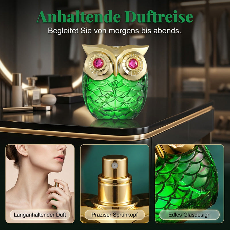 ✨ Mystisches Eulen-Eau de Parfum – Eleganter Flakon, Betörender Duft & Lange Haltbarkeit 🌙💎