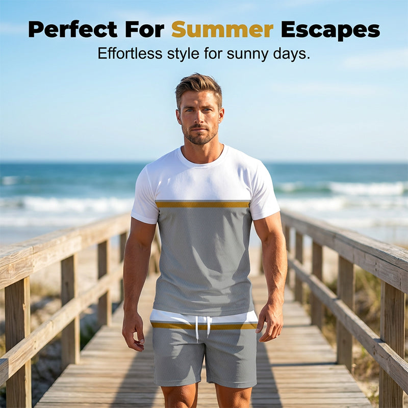 🛍️ Leichtes Freizeit-Outfit für Herren – 50 % reduziert, schnelltrocknend & elastisch, ideal für Fitness, Laufen & entspannte Tage