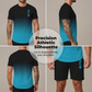 ☀️ Herren 3D-Farbverlauf T-Shirt & Shorts Set – Lässiges Sommer 2-teiliges Outfit | Jetzt im Sommerausverkauf 🔥