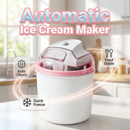 📢📢50 % RABATT !! ⏰ Eismaschine für die ganze Familie – Große Kapazität & einfache Bedienung – Cremiges Eis in wenigen Minuten – perfekt für heiße Tage, Partys oder selbstgemachte Desserts 🍦✨
