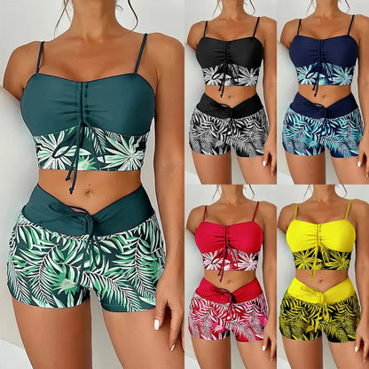 👙 Bedruckter zweiteiliger Badeanzug für Damen – modischer Look, bequeme Passform & vielseitig – perfekt für Strand, Pool & Urlaub – figurschmeichelnd & schnell trocknend