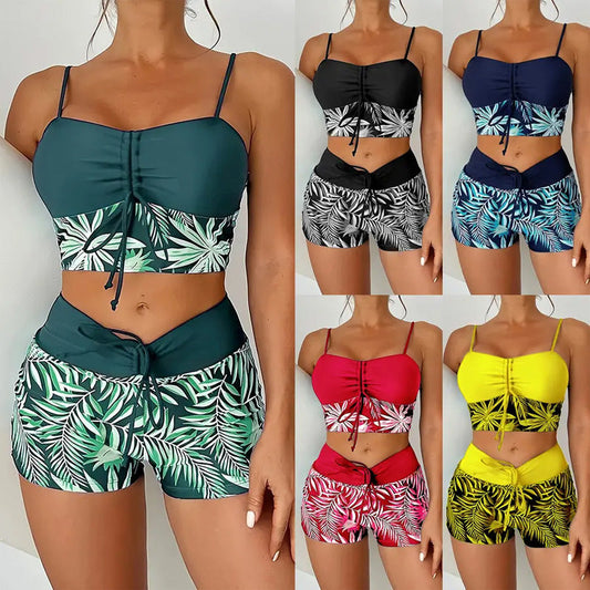 👙 Bedruckter zweiteiliger Badeanzug für Damen – modischer Look, bequeme Passform & vielseitig – perfekt für Strand, Pool & Urlaub – figurschmeichelnd & schnell trocknend