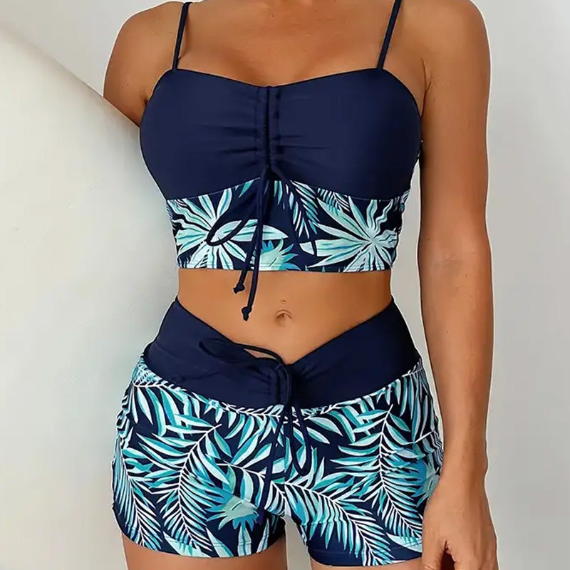 👙 Bedruckter zweiteiliger Badeanzug für Damen – modischer Look, bequeme Passform & vielseitig – perfekt für Strand, Pool & Urlaub – figurschmeichelnd & schnell trocknend