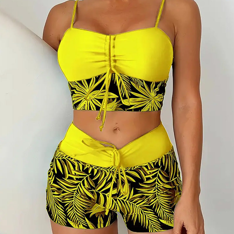 👙 Bedruckter zweiteiliger Badeanzug für Damen – modischer Look, bequeme Passform & vielseitig – perfekt für Strand, Pool & Urlaub – figurschmeichelnd & schnell trocknend
