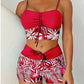 👙 Bedruckter zweiteiliger Badeanzug für Damen – modischer Look, bequeme Passform & vielseitig – perfekt für Strand, Pool & Urlaub – figurschmeichelnd & schnell trocknend