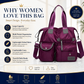 🌟 50% OFF! Large Waterproof Tote Bag – Spacious main compartment, multiple pockets & 3 carrying ways. Lightweight Oxford fabric – perfect for work, shopping & travel! 💪✨