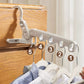 🧥 Faltbarer Kleiderbügel – 5 Haken, platzsparend, ideal für Reisen!