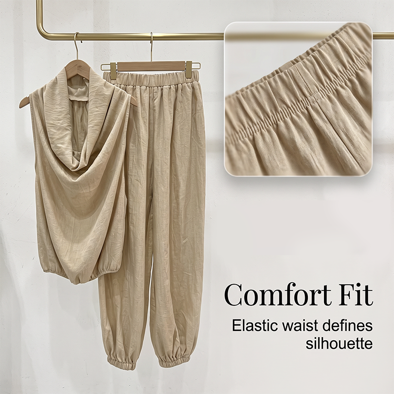 📢📢50% RABATT !!⏰Damen-Jumpsuit mit Neckholder und weitem Bein