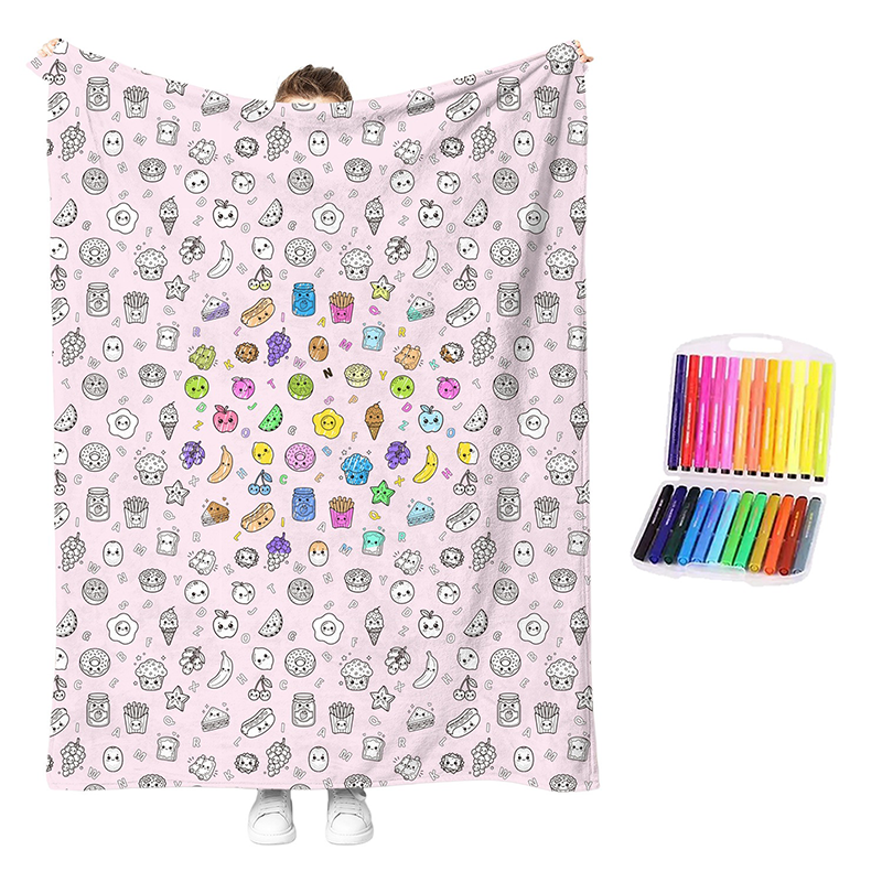 🎉 Sonderangebot dieser Woche – 50 % RABATT ✨🎨 Kreatives gemütliches Mal‑Decken‑Set