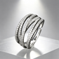 🛍️ 50 % Rabatt – Vintage-Geometrie-Ring im mehrlagigen Stil – moderne Silhouette, vielseitig & perfekt für jeden Tag 💍