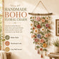❄️Sommerfrische 50 % Rabatt!🌸Boho-Dekoration mit all'uncinetto Blumen 🌸🌿