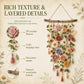❄️Sommerfrische 50 % Rabatt!🌸Boho-Dekoration mit all'uncinetto Blumen 🌸🌿