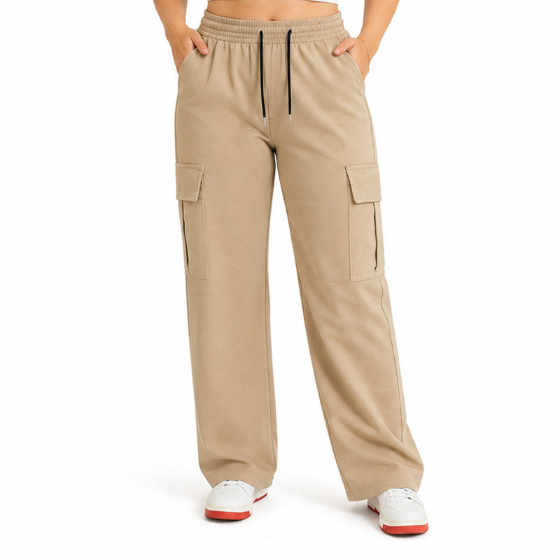Women's Casual Elastic Waistband Sports Pants