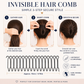 🥳 💞 50K+ VERKAUFT! 💇‍♀️✨ Flexibler, unsichtbarer Haarkamm – unsichtbar, flexibel und rutschfest – sorgt sofort für perfekten, sicheren Halt! 🌟