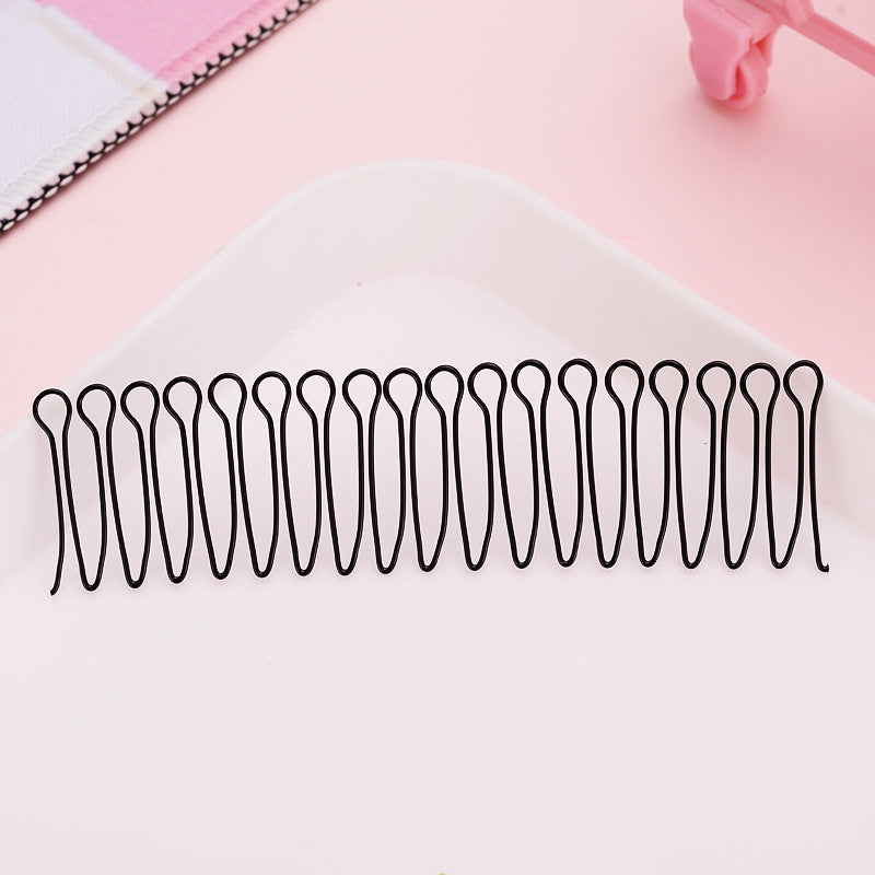 🥳 💞 50K+ VERKAUFT! 💇‍♀️✨ Flexibler, unsichtbarer Haarkamm – unsichtbar, flexibel und rutschfest – sorgt sofort für perfekten, sicheren Halt! 🌟