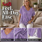 Women's Casual V-Neck Short Sleeve T-Shirt