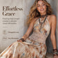 🎉 2026 Sale — Over 24,000 Sold! 💞 Women Halter Neck Boho Maxi Dress