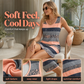 Ärmelloses gestreiftes Sommerkleid für Damen