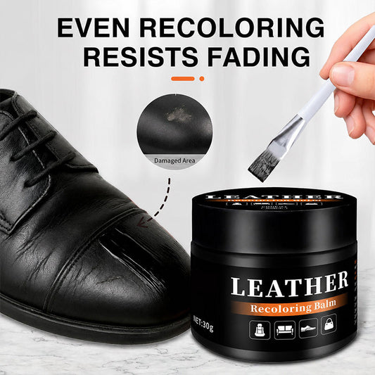 ✨ 1+1 gratis!!🧴 50% RABATT! 🌸 Universeller Leder-Farbreparaturbalsam – Repariert Kratzer, pflegt & belebt Leder – Ideal für Taschen, Schuhe & Sofas ✨
