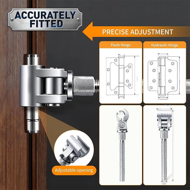 ⏰【 Limitiertes Angebot – 40% Rabatt】🛠️Universeller verstellbarer Türscharnier-Schlüssel