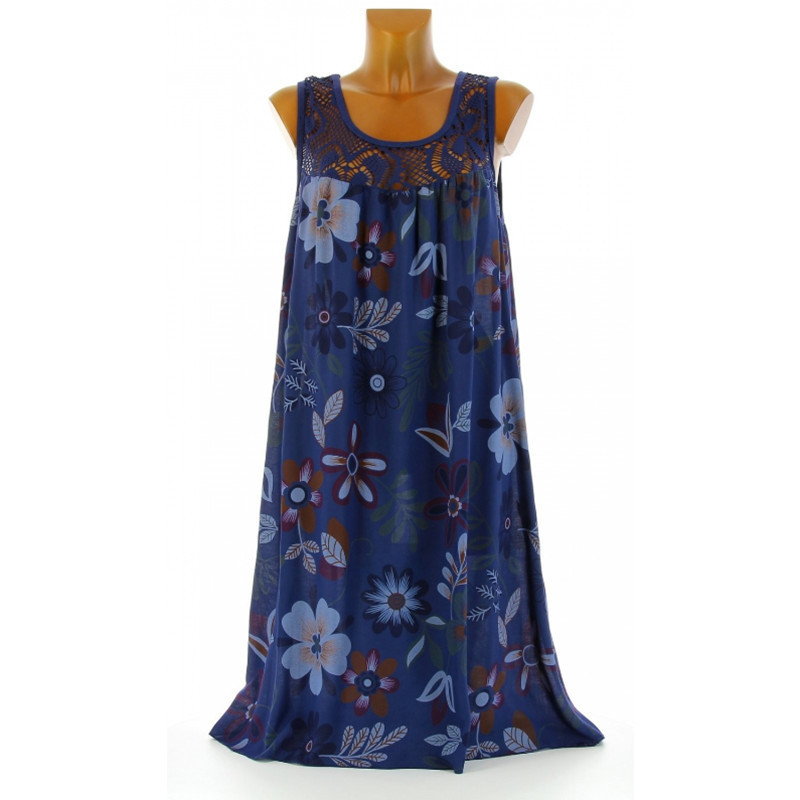 💥Letzter Tag – 50% RABATT!!⚡Über 50.000 verkauft👗Elegantes, ärmelloses Damen-Kleid mit Blumenmuster