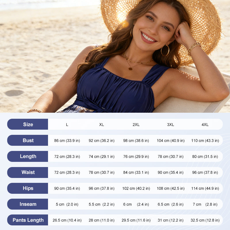 👙 50% RABATT! ☀️ 2-teiliges Badeanzug-Set in Übergröße – Figurformend, bequem & stilvoll – Perfekt für Strand, Pool & heiße Tage 🌊