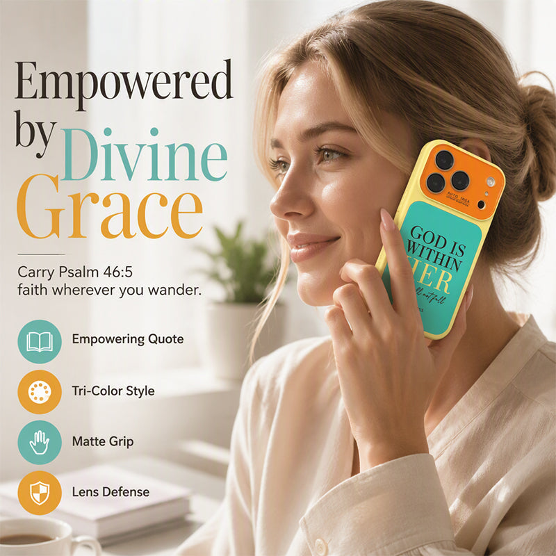 Stylish Color Block Soft Phone Case