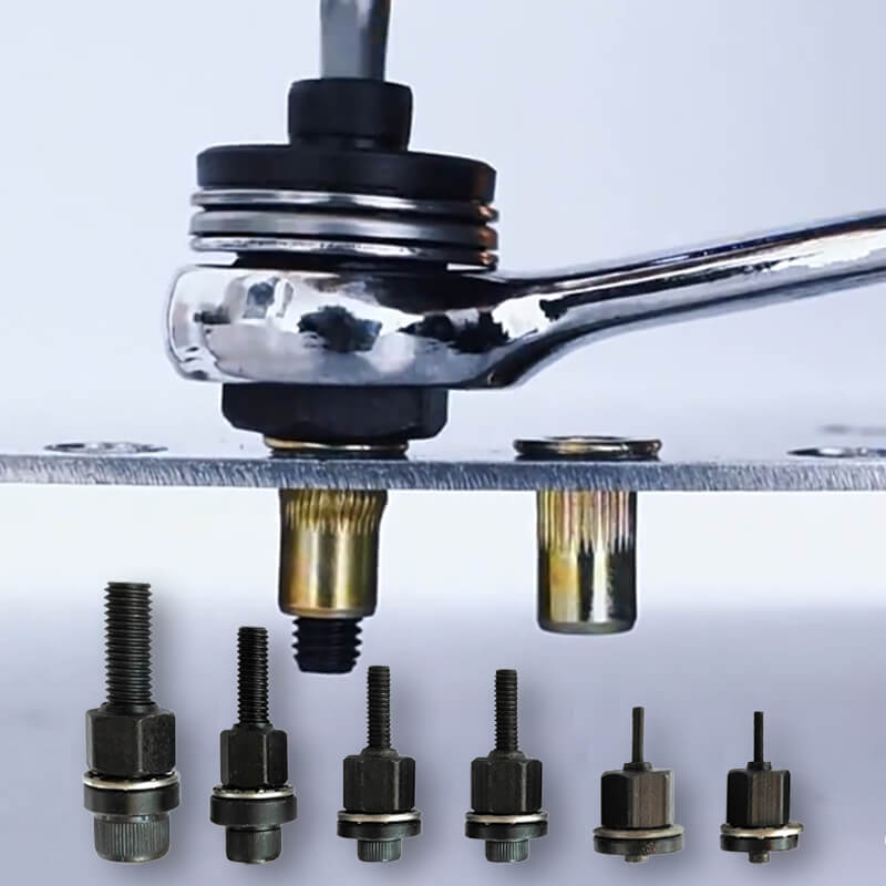 ⚙️ 50% RABATT! 🔩 Nietgerätekopf & Gewindeeinsatz-Schutzkappe – Robust, passgenau & langlebig – Ideal für Blindniet- & Gewindeeinsatz-Werkzeuge ✨