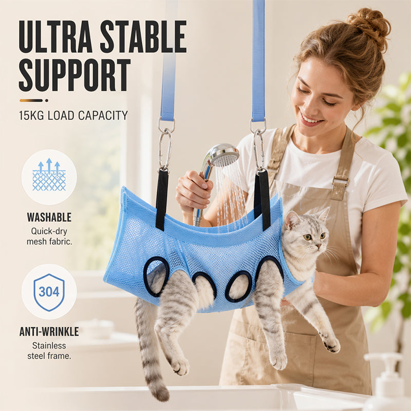 🥳HEISSER SALE 2026🥳💞50.000+ VERKAUFT!👵❤️ 2-in-1 Faltbares Haustier-Pflegebett🐱🐶🛋️