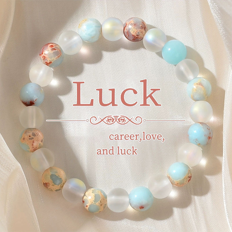 🔥 Heute -50 %! 💎 Armband aus Naturstein-Perlen