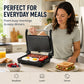 🥪✨ Elektrischer Panini-Grill & Sandwichpresse! 180° flach aufklappbar, multifunktionaler Grill