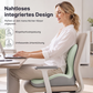 🔥 Heute -50 %!🚗🪑Ergonomisches Sitzkissen aus Memory-Schaum – Integrierte Rückenstütze, orthopädisch & vielseitig – Ideal für Bürostuhl, Auto & Homeoffice ✨