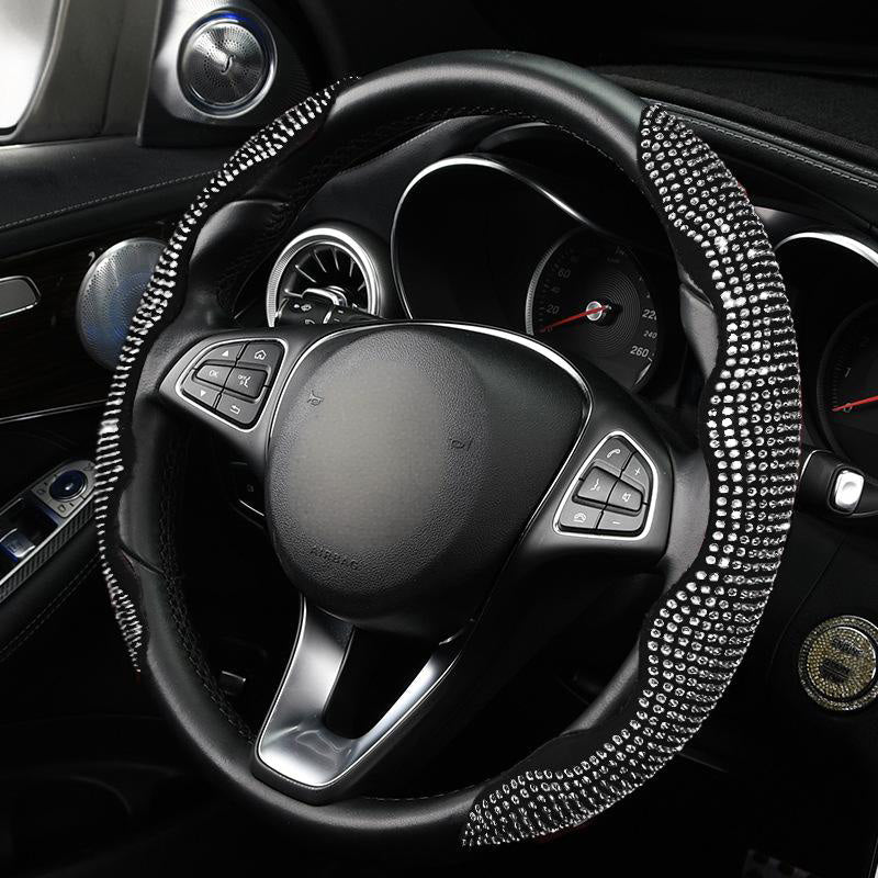 Glitzernde Strass-Hülle für Kfz-Lenkräder