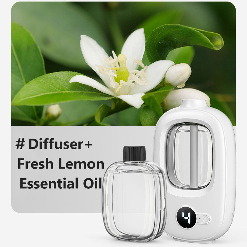 📢📢50 % RABATT! ⏰🎶 Automatischer Aromatherapie-Diffusor – Feiner Nebel, programmierbarer Timer und LED-Licht, ideal für Schlafzimmer und Büros 🌿💡