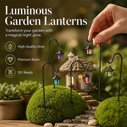 📢📢50% RABATT !!⏰ Leuchtende Retro-Laterne Pflanzenstecker 🌿