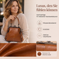 Vintage-Klemmverschlusstasche – 2-in-1 zum Tragen und Ordnen